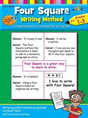cover image of Four Square: Writing Method Grades 1-3
